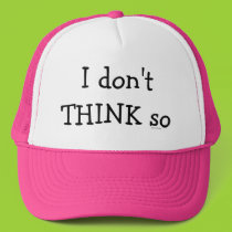 With Attitude" Hat hats