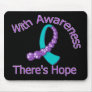 With Awareness There's Hope Domestic Violence Mouse Pads