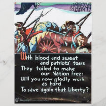 With Blood And Sweat Flyer