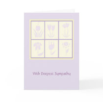 With Deepest Sympathy cards
