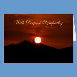 With Deepest Sympathy Card cards