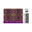 with deepest sympathy postage by DonnaGraysonAbstract with deepest sympathy postage