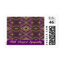 with deepest sympathy postage