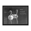With deepest Sympathy postcards