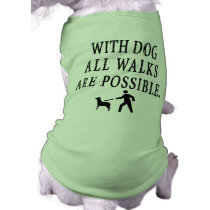 With Dog pet clothing