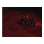 With drop which arises postcards