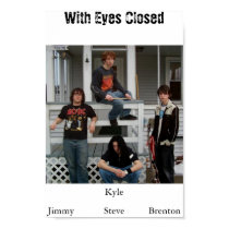 With Eyes Closed posters