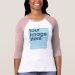 Ladies 3/4 Sleeve Raglan (Fitted)