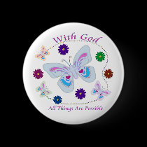With God All Things are possible buttons