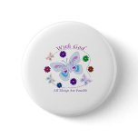 With God All Things are possible Button