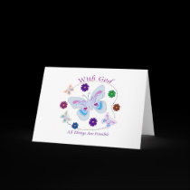 With God All Things are possible cards