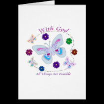 With God All Things are possible cards