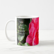 With God all things are possible...Mug