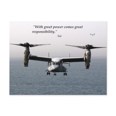 great power comes great power comes