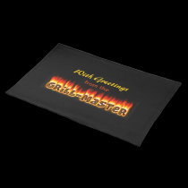 With Greetings from the Grill-Master placemats