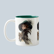With Her Dog mugs