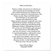 With Just One Kiss... posters