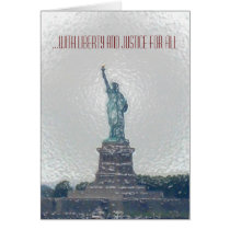 ...with Liberty and Justice for All cards