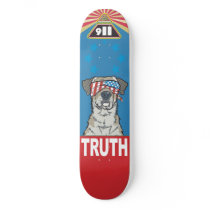 With Liberty and Justice for All- Old School Board Skate Boards