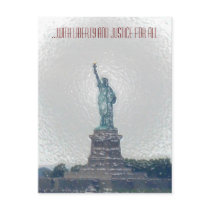 ...with Liberty and Justice for All postcards