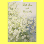 With Love and Sympathy cards