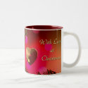 With Love at Christmas mug by photoinspiration With Love at Christmas mug