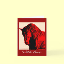With Love Horse Cards