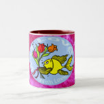 With Love Sparky Fish cute funny comic Gift Coffee Mug