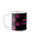 With my cat I feel complete Paw Mug