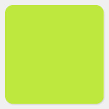 With Nothing On It Except Color  Bright Neon Green Stickers