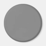 With Nothing On It Except Color - Dark Gray Magnets