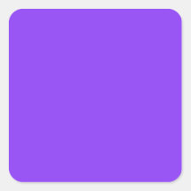 With Nothing On It Except Color - Purple Square Stickers