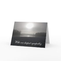 With our deepest sympathy greeting cards