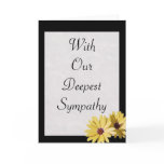With Our Deepest Sympathy - Sympathy Card