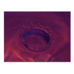 With splash off toilets in red postcards