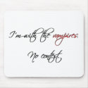 With The Vampires mousepads by ladylindz With The Vampires mousepads