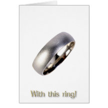 With this ring! 1 cards