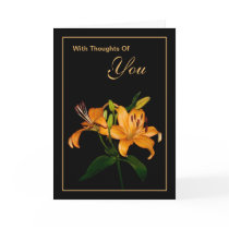 With Thoughts Of You Card