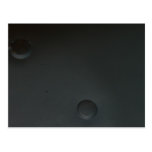 With three flying drops postcards
