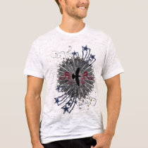 With Wings Like Eagles Men's Burnout T-Shirt
