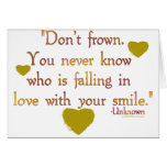 WITH YOUR SMILE CARDS