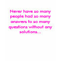 "...without any solutions" camisole - Customized t-shirts