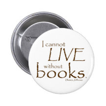 Without Books Pinback Buttons