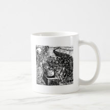 "Without Bread, Land, or Money, the Laborer Flees Mugs