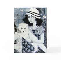 without color greeting card