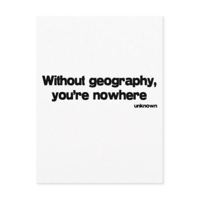 Geography+sayings