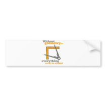WITHOUT GEOMETRY EVERYTHING WOULD BE STRAIGHT bumper stickers by gay_pride WITHOUT GEOMETRY EVERYTHING WOULD BE STRAIGHT bumper stickers