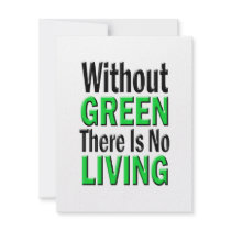Without Green There is No Living invitations by TotallyRandom Without Green There is No Living invitations