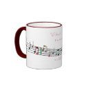 Without Music mug