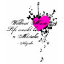 Without Music... t-shirts